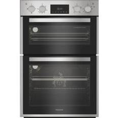 Hotpoint DIH 12D IX Built In Electric Double Oven Silver