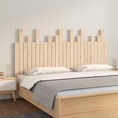 Headboards vidaXL Solid Wood Pine Wall 159.5x3x80 cm Headboard