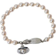 Vivienne Westwood Armband Vivienne Westwood Pärlarmband Med Emaljdetaljer - White