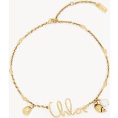Chloé Shells Necklace Polymethyl Methacrylate - Gold