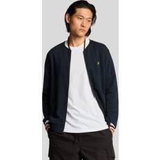 Lyle & Scott Jackor Lyle & Scott Half Tipped Jersey Jersey Bomber Blue