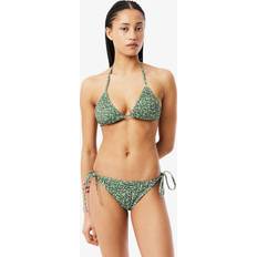 Top bikini Lacoste Top Costume Bagno MF9588 Verde Floreale