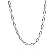 Blomdahl Halsband Blomdahl Grand Link 46 cm - Silver