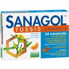 Pastiglie Sanagol Tussis Arancia 24 Caramelle