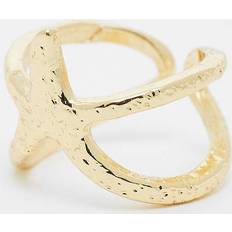 Pieces Ringar Pieces Guldfärgad Ring Med Sjöstjärna