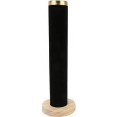 Svarta Smyckesträd Neoglint Velvet Vertical Tower Black Display Bracelet