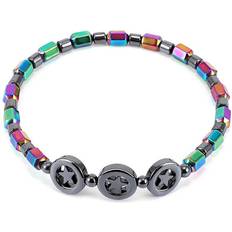 Anklets on sale Cosy@home Lady Colorful Plated Layer Stars Decoration - Ankle