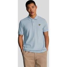 Herr - Multifärgade Pikétröjor Lyle & Scott Milano Polo Shirt Blue