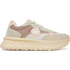 Mockasneakers För Dam Med Hög Gummisula - Multicolor