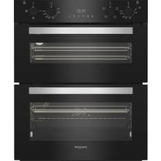 Dual Ovens Hotpoint DUH 12G1 B Built Under Electric Double Oven Black