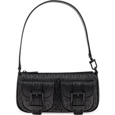 Michael Kors Sort Clutch tasker Michael Kors Uld Skuldertaske Zoe Uld - Sort