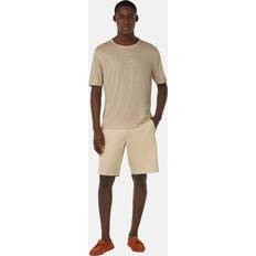 Hør T-shirts Boggi Milano Top Linned T-shirt - Beige