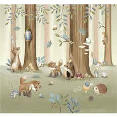 Tapeter Little Dutch Fototapet Forest Friends