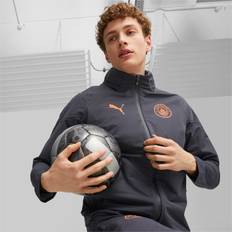 Puma Rain Clothes Puma Manchester City Rain Jacket - Grey