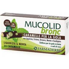 Dolci Mucolid Bronc Gola Menta Liquirizia 24 Caramelle