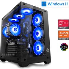 Stationära datorer CSL Gamer-PC M12260H Ryzen 7 8700F 32 GB RAM 2000 GB SSD