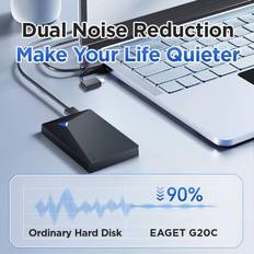 Eaget 1TB Usb 3.0 External Hard Disk Drive