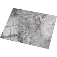 Tischplatten Tulup Grau Silber Schwarz Tischplatte