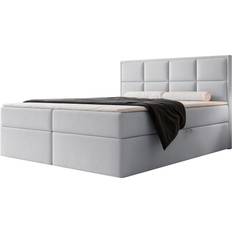 Continentaal Bedden Selsey Boxspring Antonia Velvet Met Opbergvak 140x200
