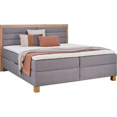 Boxspringbetten Carryhome Boxbett Grau Eiche Artisan Boxspringbett