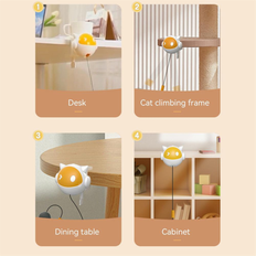 Pets Torribaly Electric Hang Cat Ball Toy Kitten