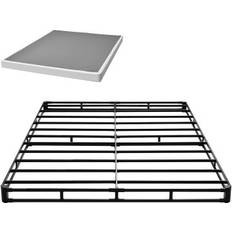 160 cm - 210 cm Senge VEVOR Boxmadras Queen Size Sengestel 79.1 L x 59.4 B x 4 H Rammeseng