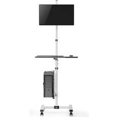 Tv stand med hjul Maclean MC-793 W 32 Inch Computer Stand