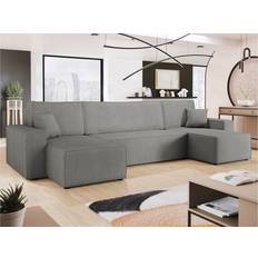 Mirjan24 Hobson Dobbelt Chaiselong Sovesofa 4-personers Sofa