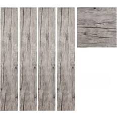 Flooring LivingAndHome PVC Material Self-Adhesive Vinyl Plank Flooring 91.5x15.2 cm
