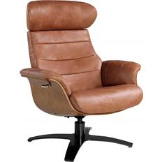 Adjustable Seat Armchairs Angel Cerda Braun Dunkelgrau Sessel