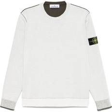 Knitted Sweaters - Unisex Stone Island Maglia Crewneck Sweater - Ivory