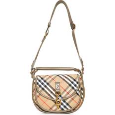 Beige Messenger-tasker Burberry Uld Rytter Messenger Håndtaske - Grå