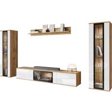 Mirjan24 Wohnwand Caro TV Möbel Set Wandschrank