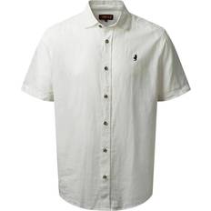 Hørskjorter MCS Fort Worth Linen Shirt Herre - Hvid