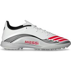 adidas F50 Messi League Turf - Cloud White/Lucid Red/Silver Metallic