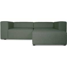 Møbler Ebuy24 Heaven Med Chaiselong Højre Venstrevendt Grøn Sofa