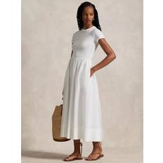 Polo Ralph Lauren Knit A-Line Dress - White