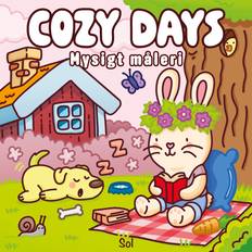 Engelska Böcker Cozy days : Mysigt måleri (Häftad)