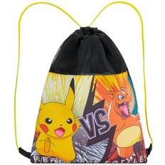 Polyester Gymsacks Pokémon Kids Drawstring Pikachu Swimming Bag - P
