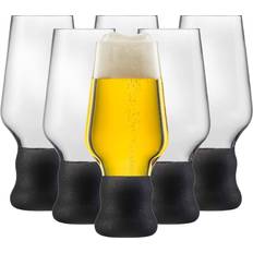Biergläser Eisch Craft Beer Experts Becher 450 ml 6er Set Schwarz Bierglas 45cl