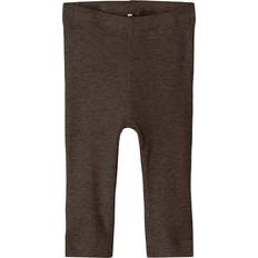 Bomull Leggings Name It Leggings NBNKAB - Marrón Oscuro