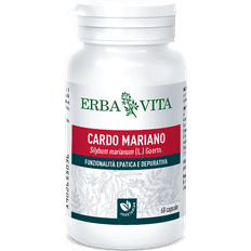 Vitamine e Integratori Erba Vita Cardo Mariano 60 Capsule