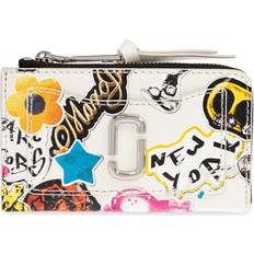 Marc Jacobs Kortholdere Marc Jacobs Læder Kortholder Med Print - Flerfarvet