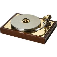 Skivspelare Pro-Ject The Classic Reference Acacia Brass