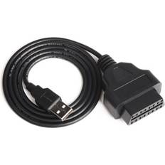 OBD2 Hun Til USB Adapterkabel