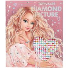 Top Model Pysselböcker Top Model Create Your Diamond Picture Stickerbook