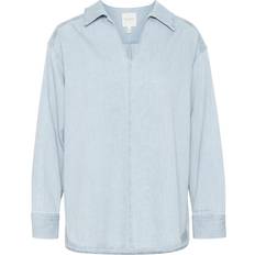 Oversized Bluser Part Two Norlypw Sh Bluse Oversized - Blue