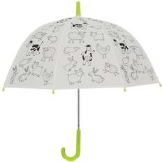 Paraplu's Esschert Design Inkleurparaplu Boerderijdieren Unisex - Groen