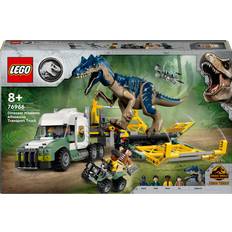 Transporter legetøj LEGO Jurassic World Dinosaur Missions Allosaurus Transport Truck 76966
