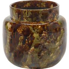 Flower Pot S Mystique Brown Khaki Green